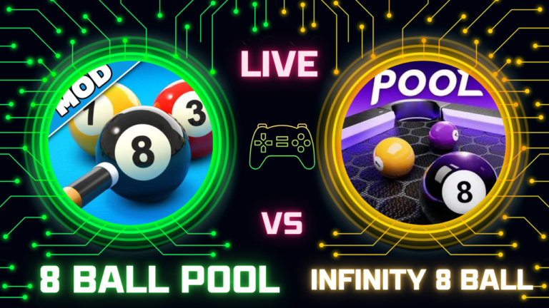 8 Ball Pool vs Infinity 8 Ball™ Pool King: Best Billiards Game for Mobile in 2026